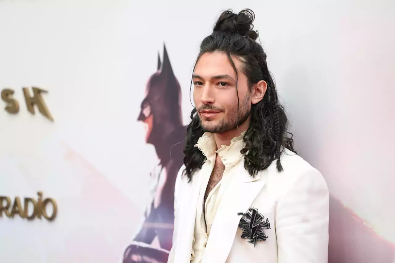 Ezra Miller at 'The Flash' Premiere: First High Profile Appearance Since Controversial Allegations