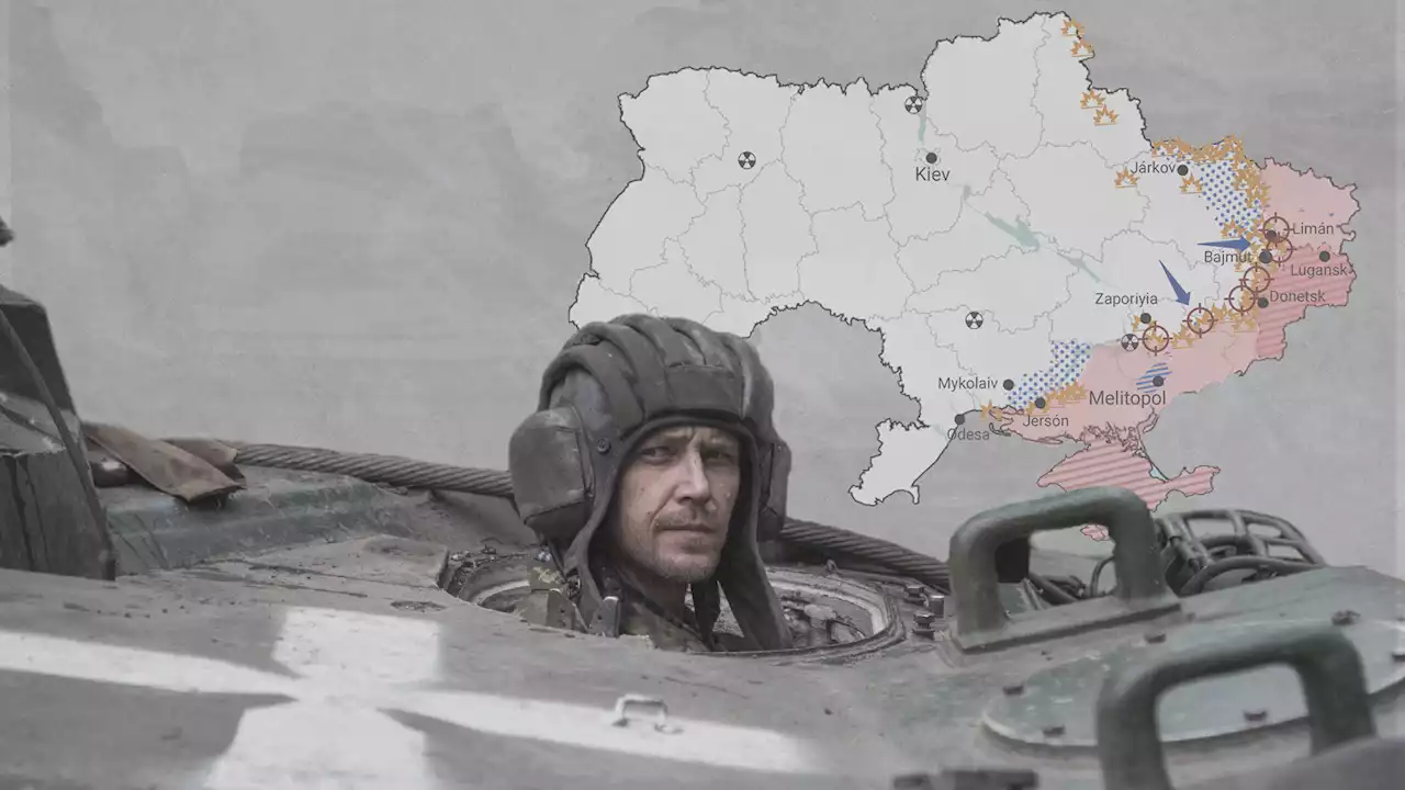 El mapa de la guerra: Ucrania afirma haber recuperado siete localidades y sigue presionando en Donetsk y Zaporiyia - RTVE.es