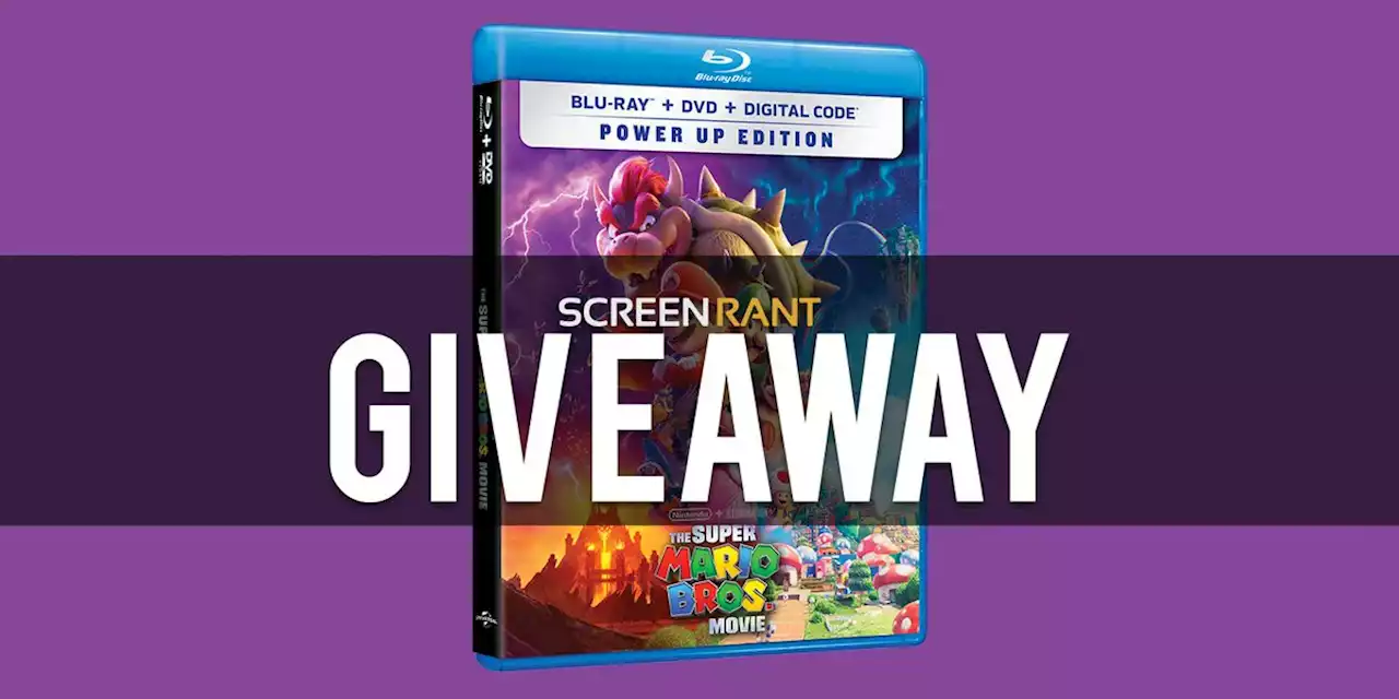 Win A Super Mario Bros. Movie Blu-ray! [GIVEAWAY]