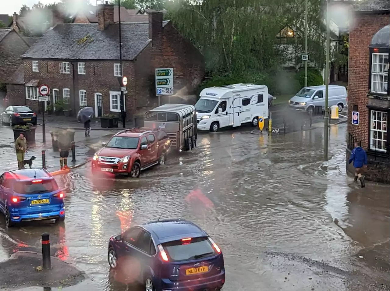 Flash floods in Shropshire hit schools, pubs and homes leading to calls for improved drains