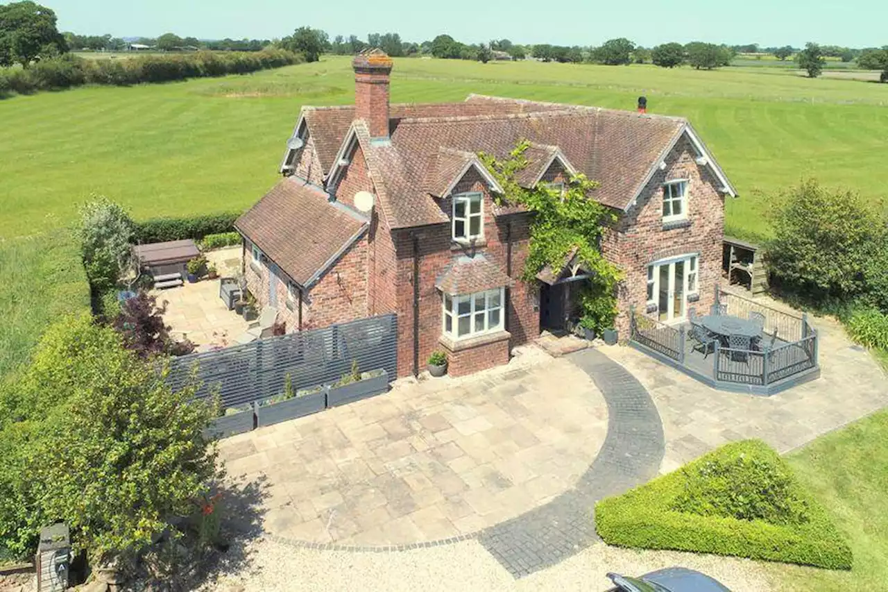 Stunning Telford farm set over nine acres with separate cottage listed on the market