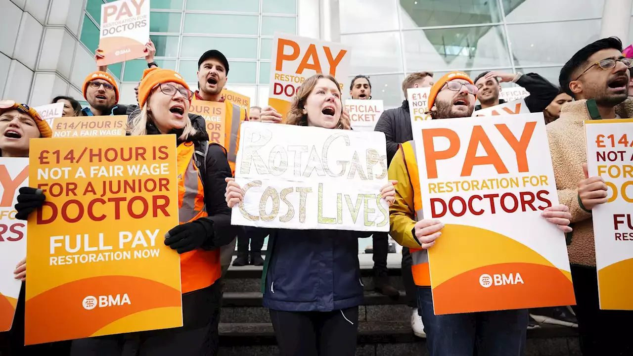 'Enormous' disruption feared throughout the NHS as doctors in England plan multiple-day strike