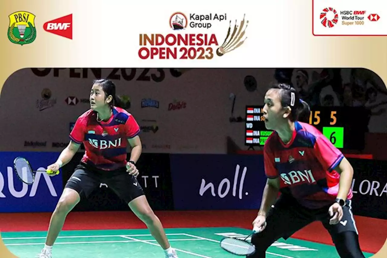 Hasil Indonesia Open 2023 Hari Ini: Menangi Derbi, Ana/Tiwi Lolos ke 16 Besar