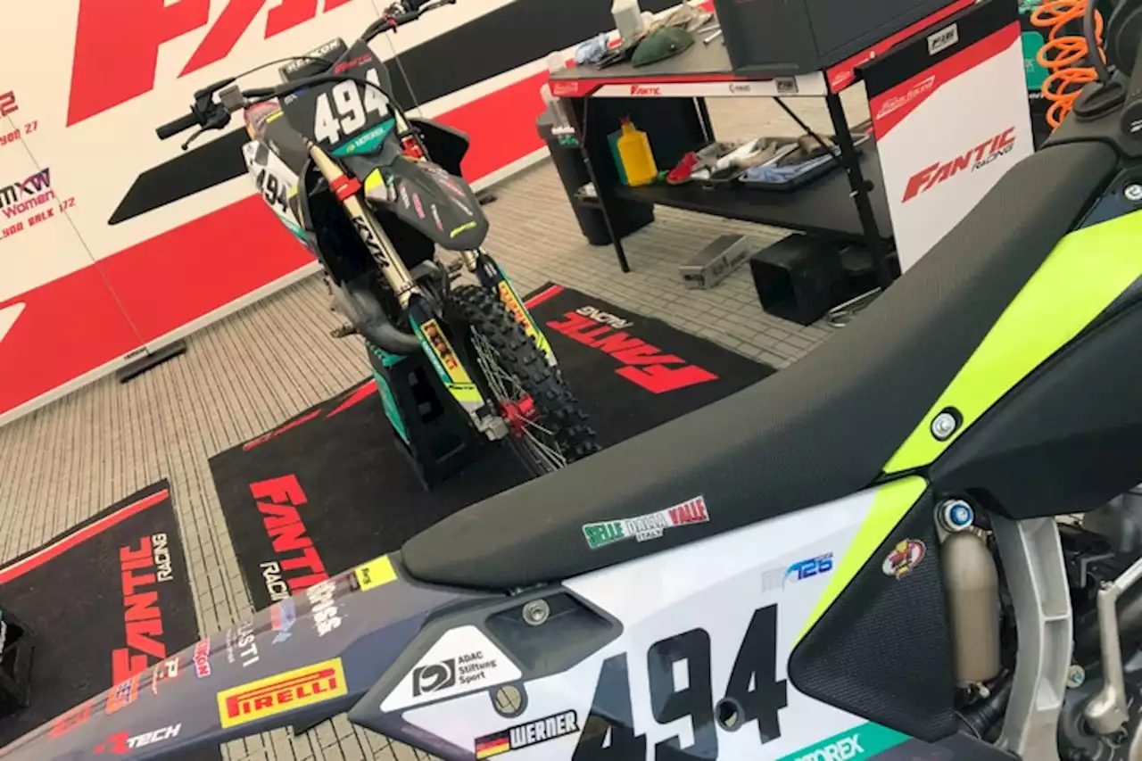 Max Werner (Fantic): Holeshot mit Angina und Fieber