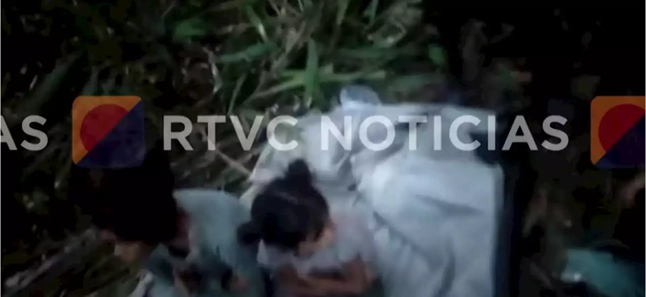 'My mummy is dead': Footage of Colombia rescue reveals lost kids' heartbreaking first words