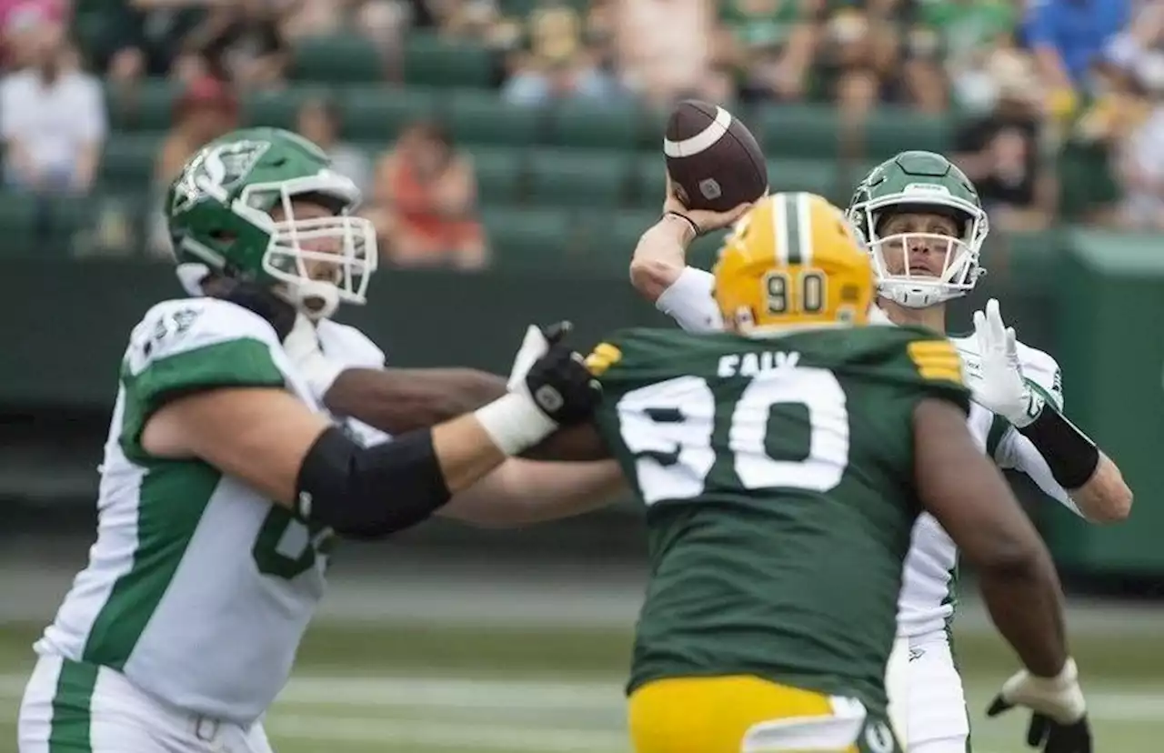 Defence lifts Harris, Roughriders up in season opening win