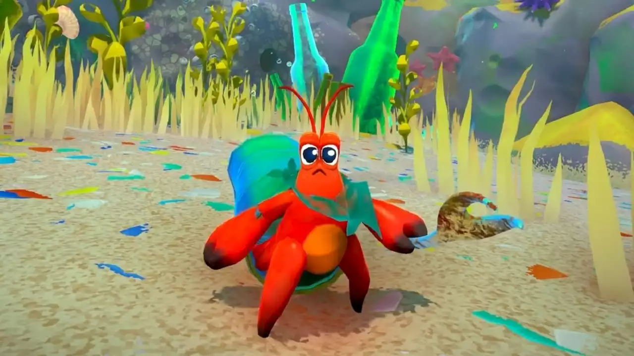 Xbox Game Pass is getting chaotic Soulslike hermit crab game