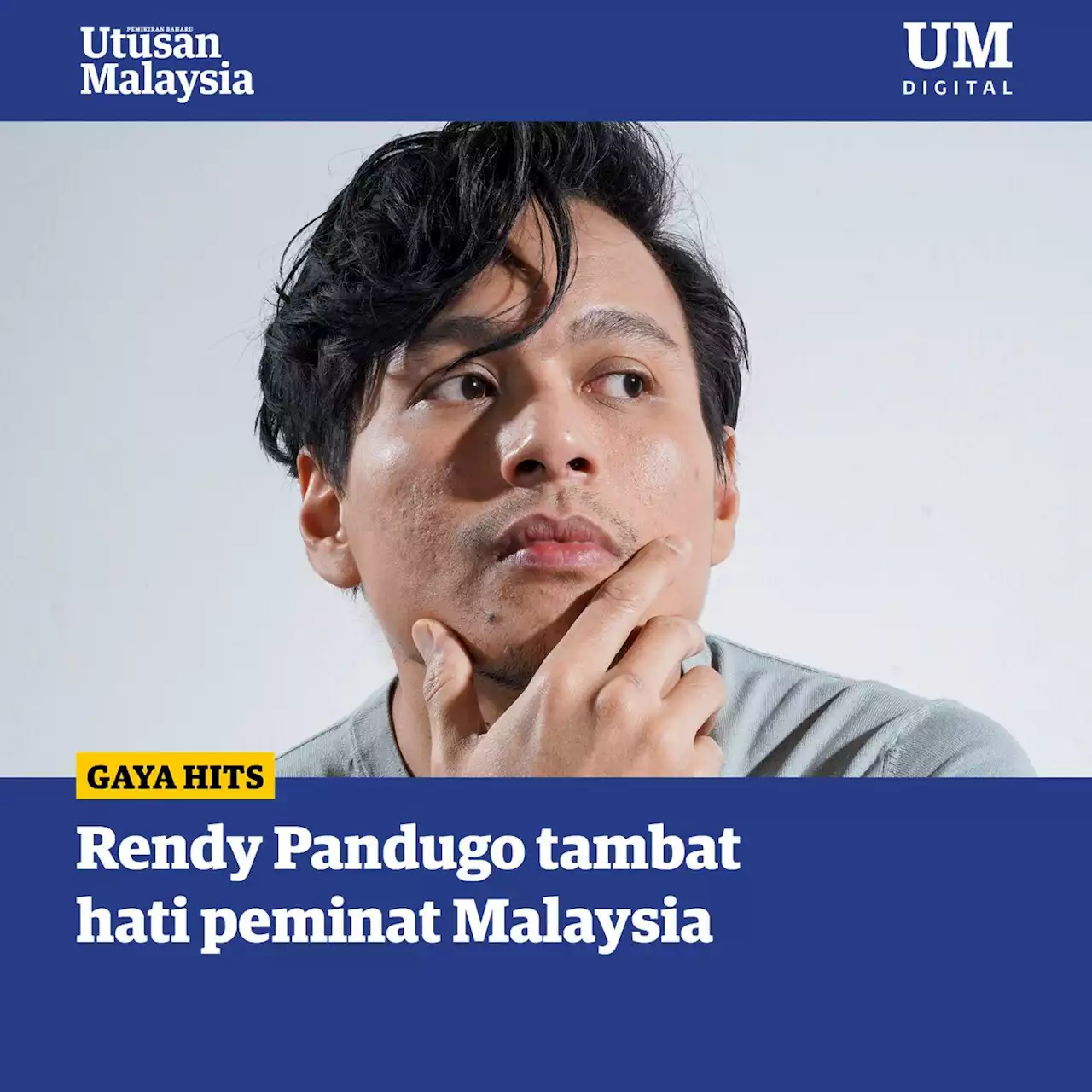 Rendy Pandugo tambat hati peminat Malaysia