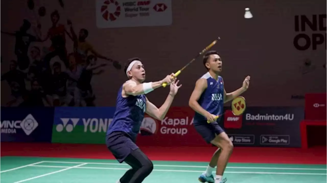 Fajar/Rian Bawa-bawa Ronaldo Usai Hajar Wakil Denmark di Indonesia Open