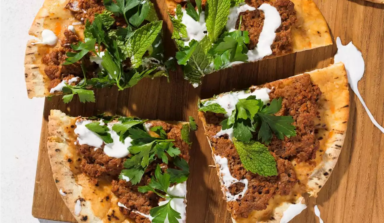 A family-friendly dinner to satisfy Dad: Weeknight lahmajoun ‘pizza’ with spiced ground lamb