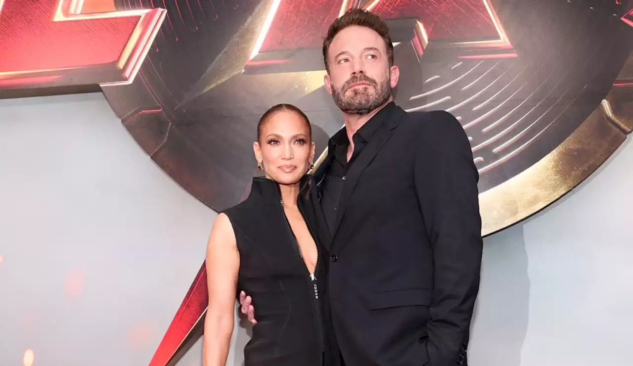 Jennifer Lopez Shows Support for Ben Affleck in Gucci Wetsuit Dress at ‘The Flash’ Premiere