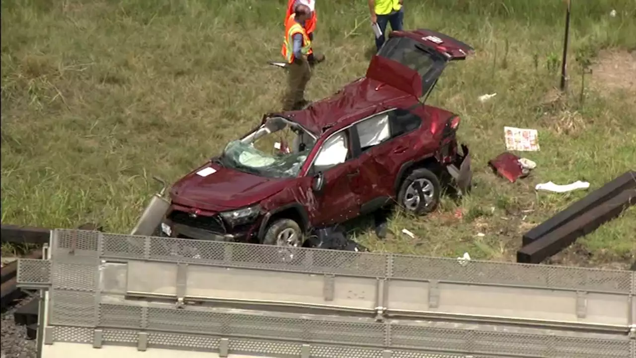 Driver, passenger killed when car collides with train in Liberty County, DPS says