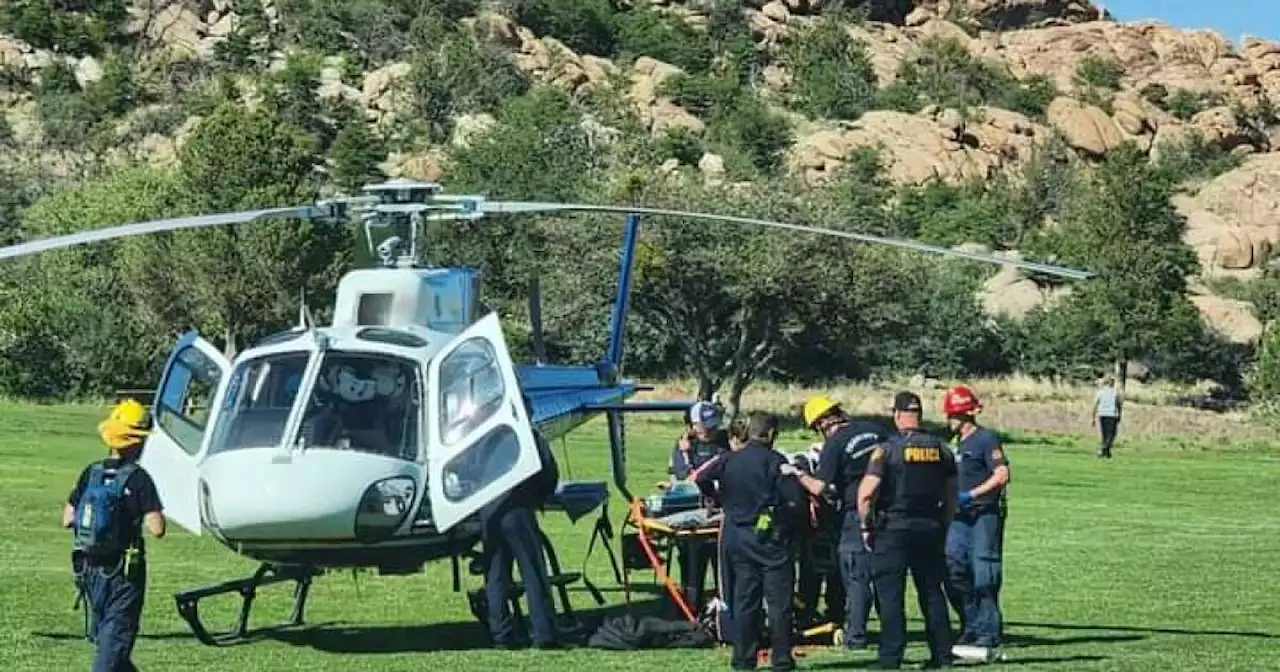 Hiker thanks first responding deputy after breaking leg in Prescott