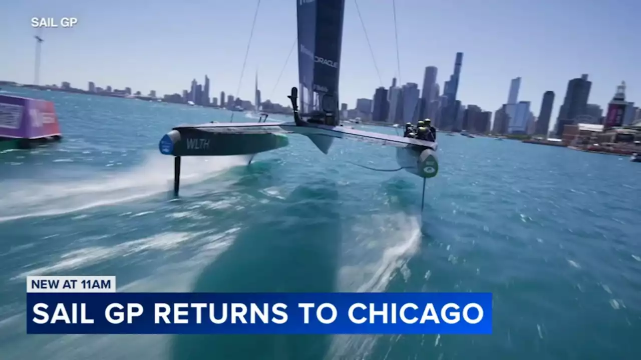 Sail Grand Prix back in Chicago this weekend