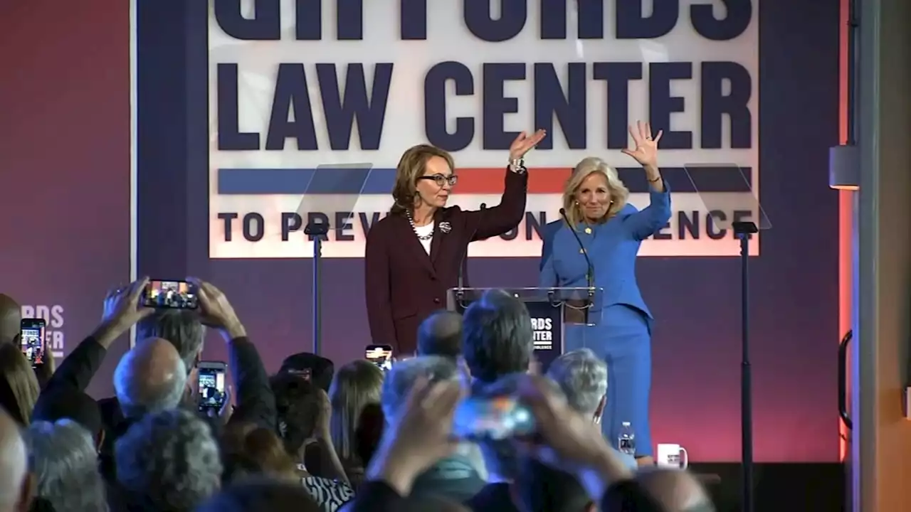 Jill Biden promotes gun control legislation at Giffords Law Center 30th anniversary in SF