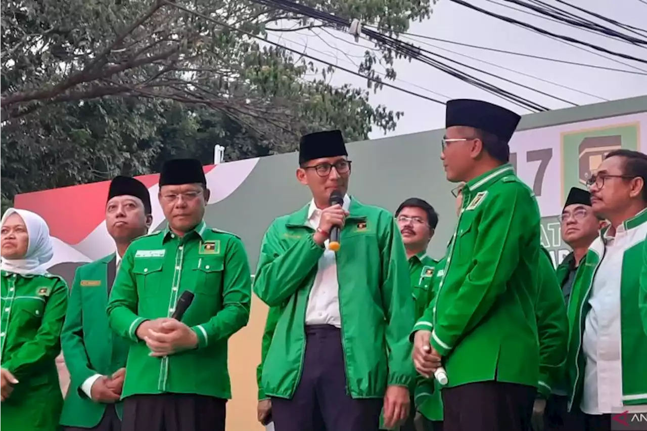 Mardiono ungkap Sandiaga Uno telah konsultasi dengan Jokowi