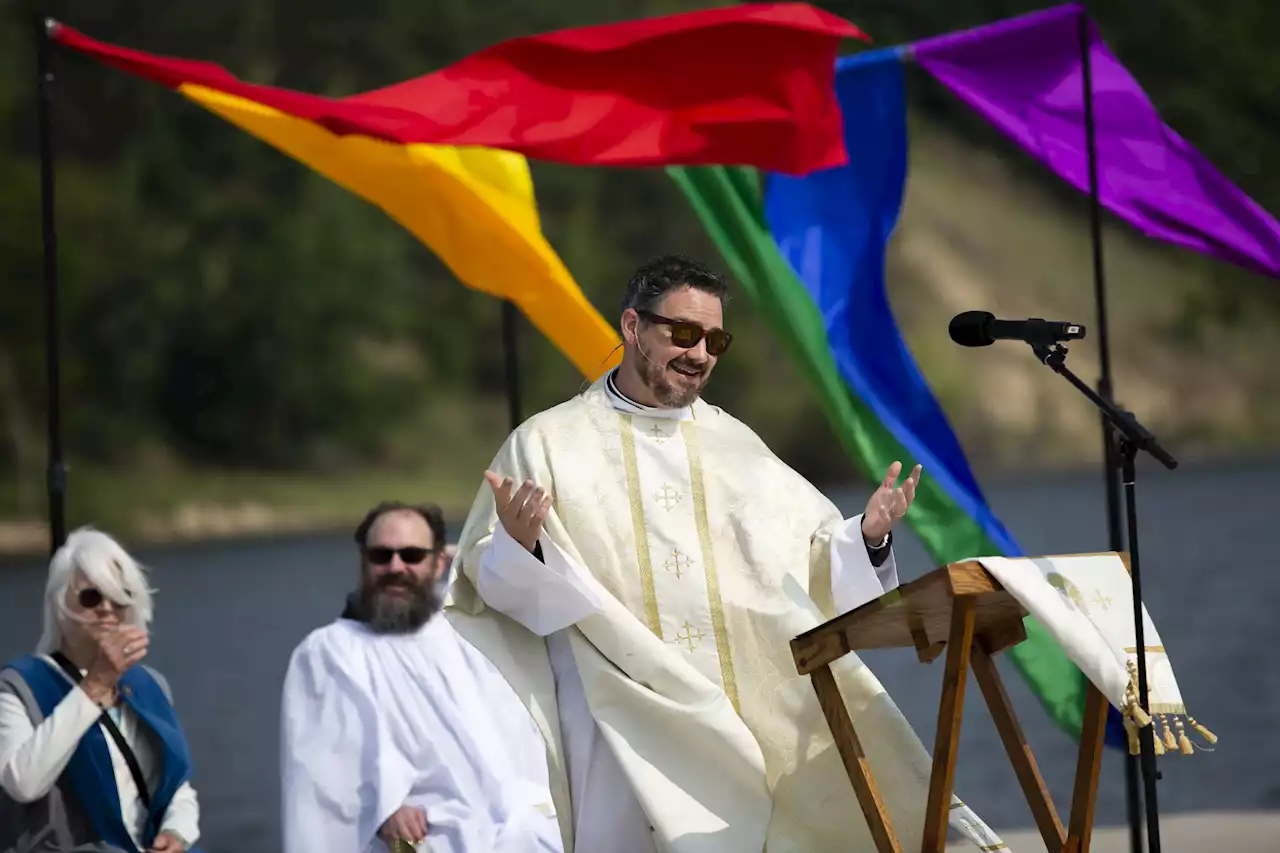 Midwest small town's Pride festival attracts thousands who reject far-right local politics