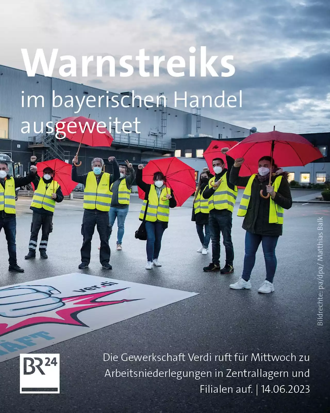 Wieder Warnstreiks im bayerischen Handel