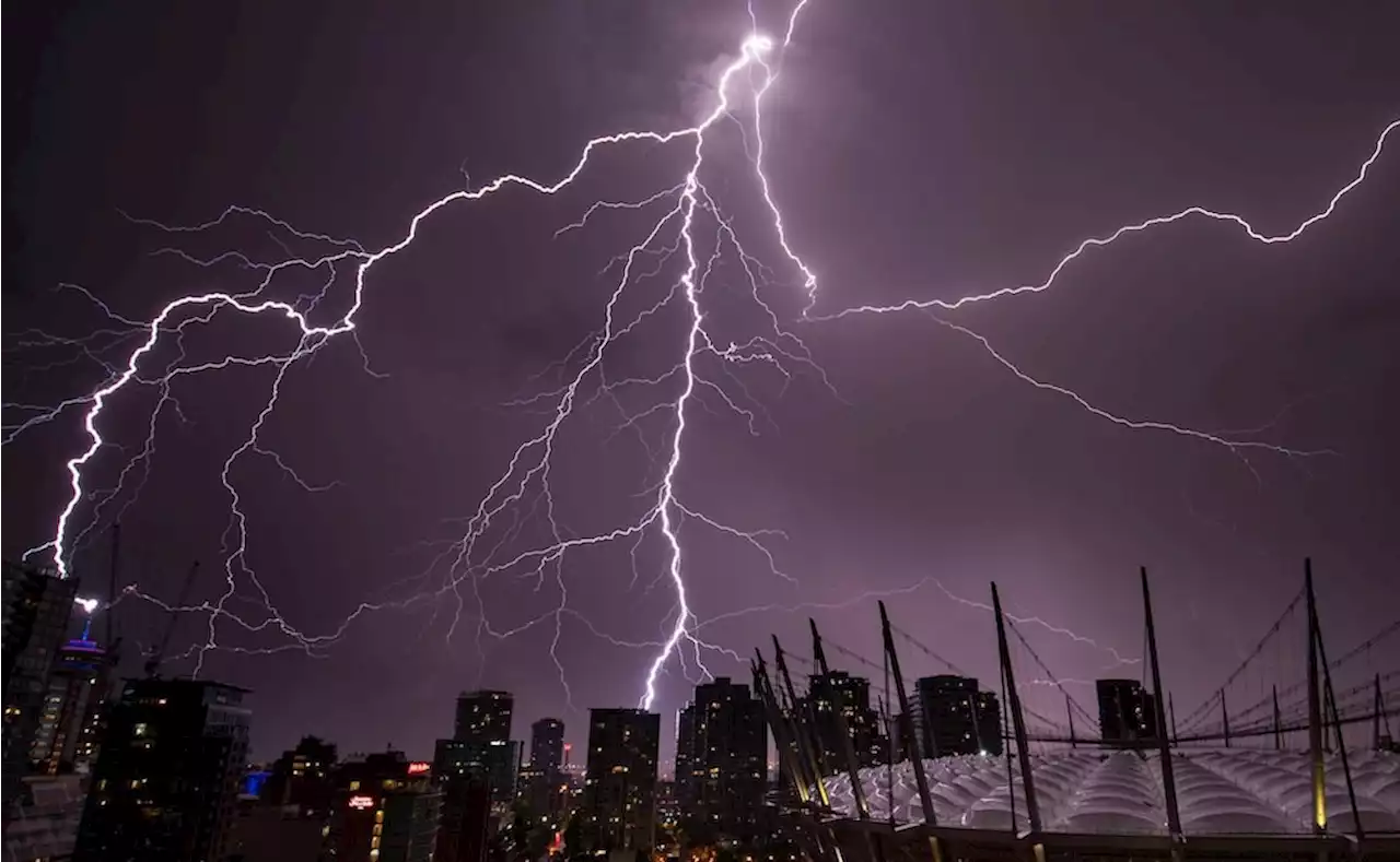 Boom! Metro Vancouver forecast includes risk of thunderstorms