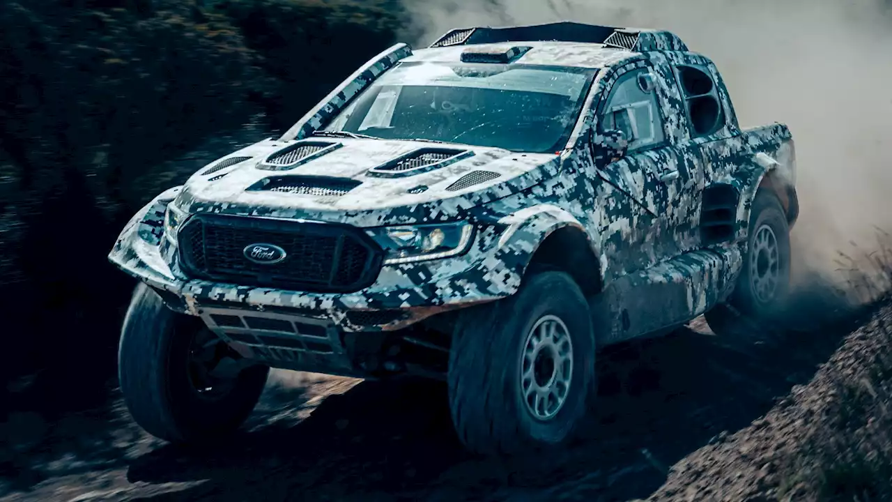 Badass Ford Ranger T1+ To Compete At The 2024 Dakar Rally | Carscoops