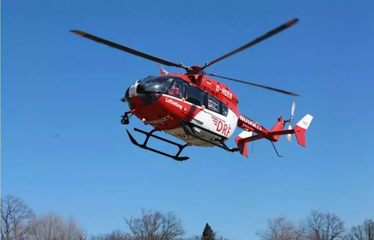 Rettungshubschrauber im Einsatz