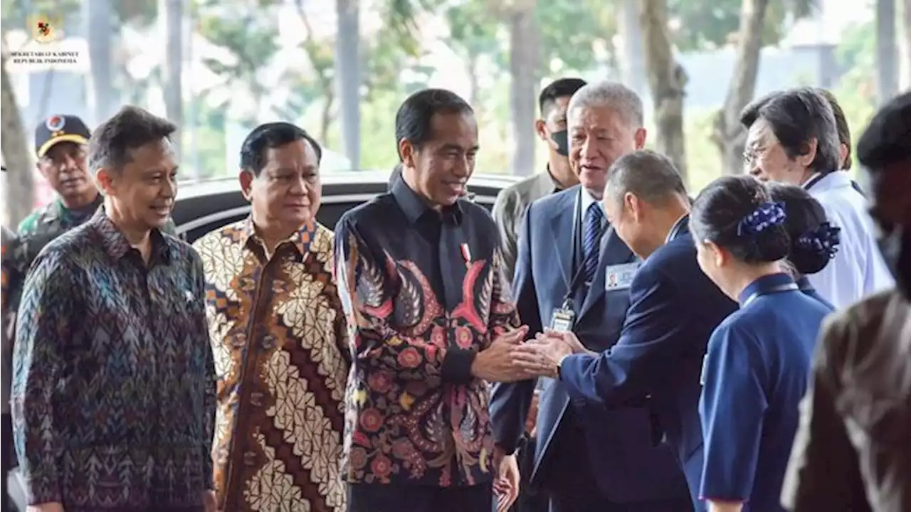 Gaya Jokowi, Prabowo Hingga Aguan Saat Peresmian RS Tzu Chi - Foto 1