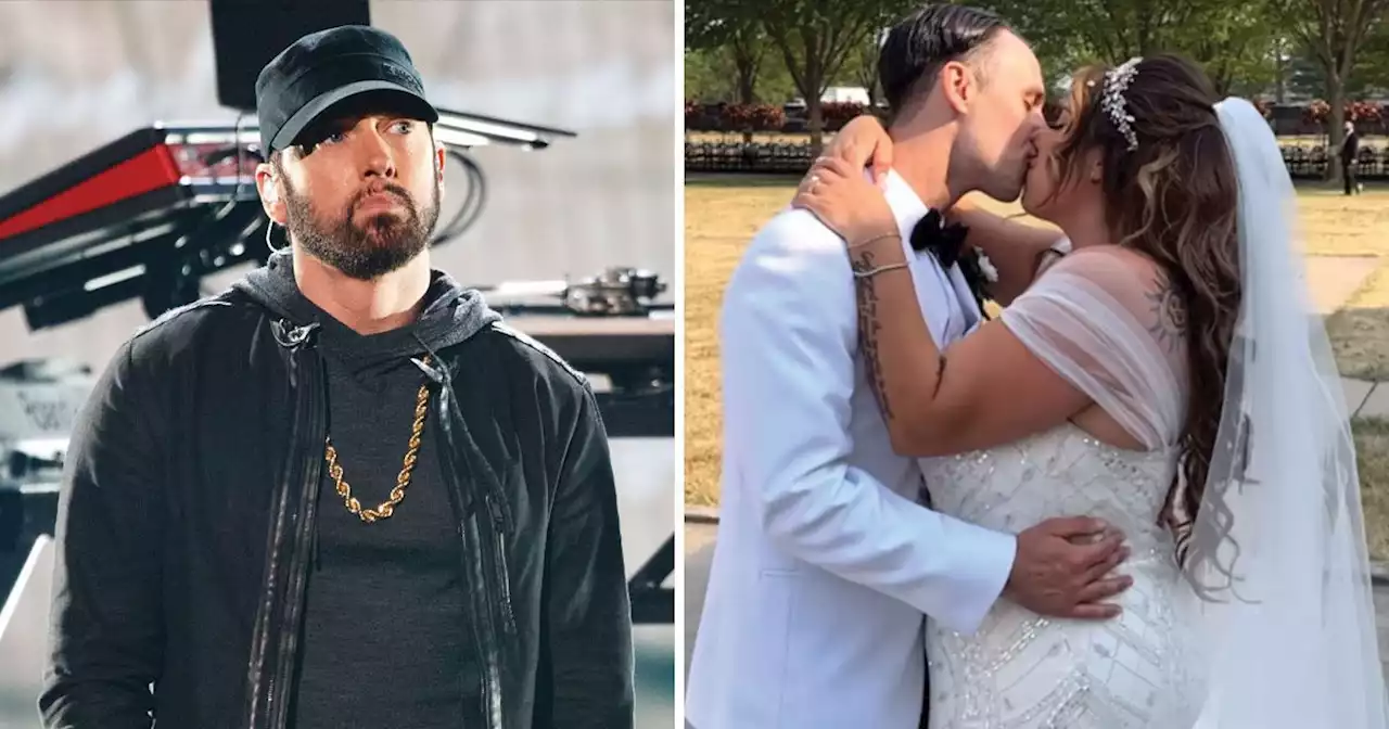 Eminem's daughter Alaina marries her partner Matt Moeller in stunning ceremony