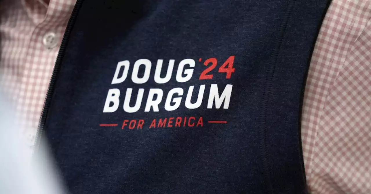 North Dakota Republican senators endorse Burgum for 2024