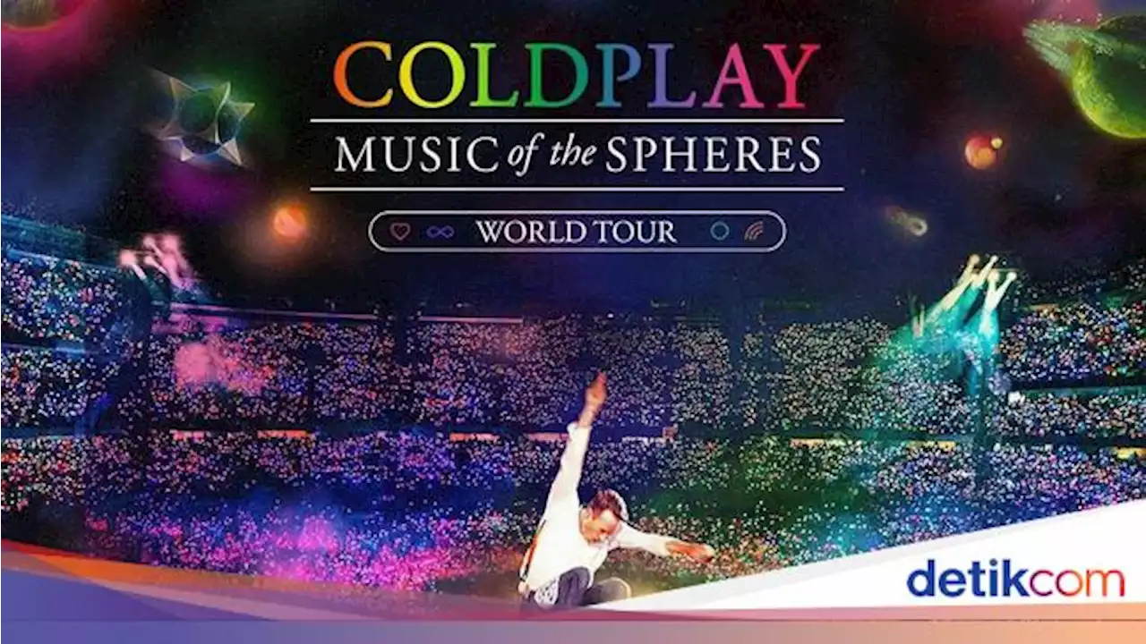 Coldplay Konser 4 Hari di Singapura, Fans Senang Calo Galau