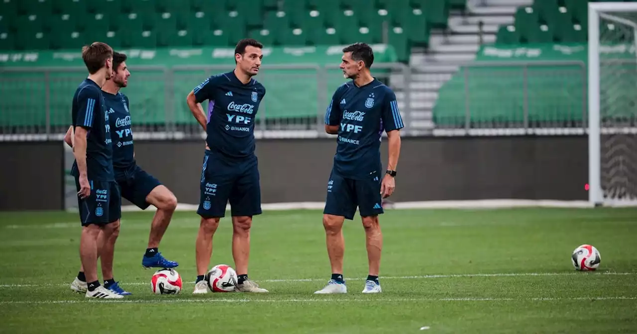 La posible formación de la Selección Argentina vs. Australia por la fecha FIFA este jueves