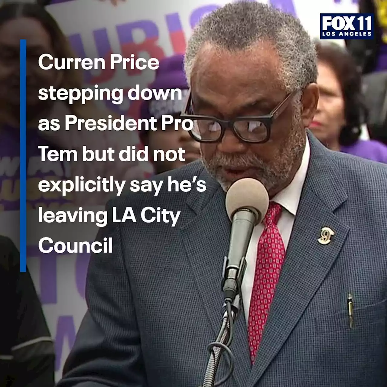 Curren Price stepping down as LA City Council President Pro Tem after corruption allegations