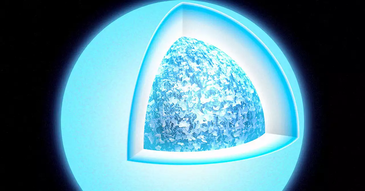 Scientists Spot Star Transforming Into Colossal Cosmic Diamond