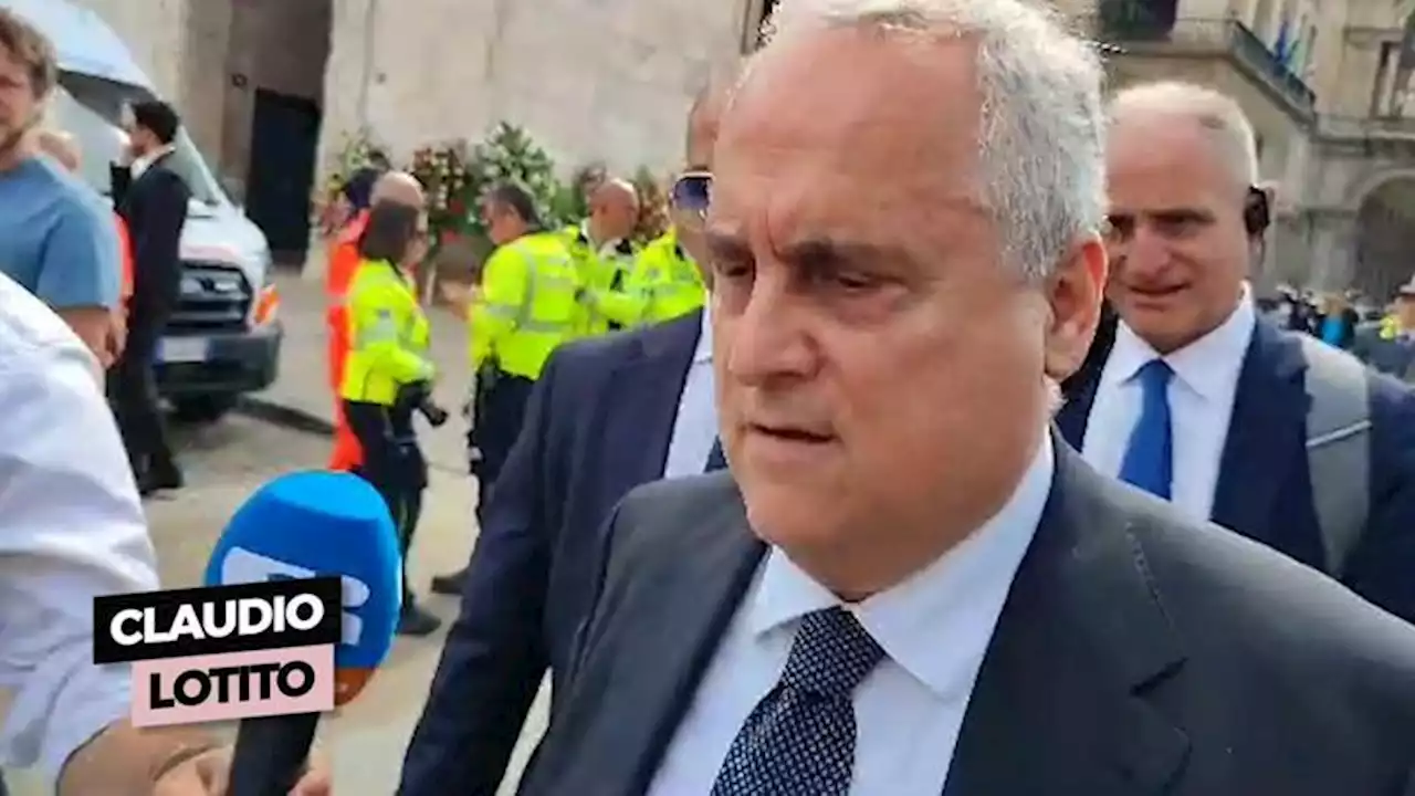 Lotito: ''Silvio fuoriclasse, voleva cambiare il Paese''- Video Gazzetta.it