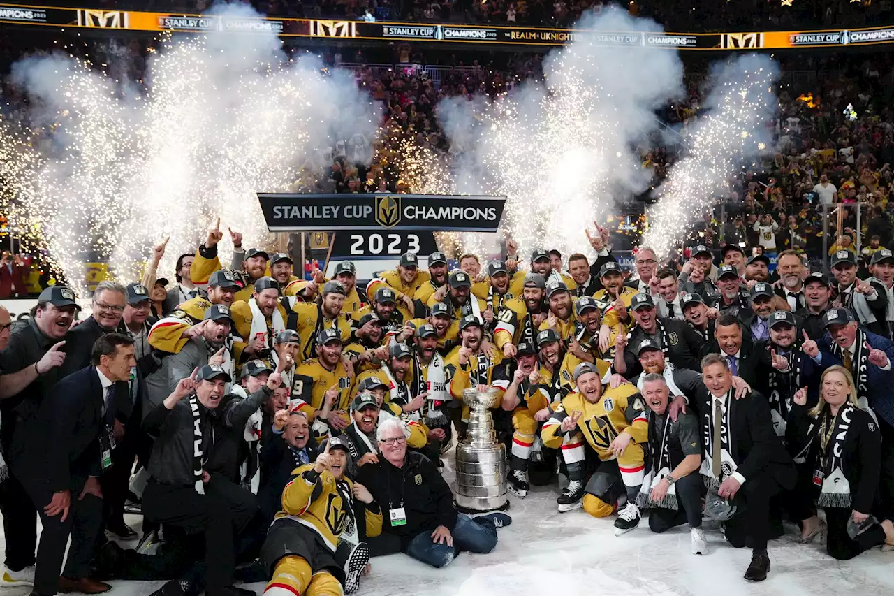 Vilda glädjen i natt: Vegas Stanley Cup-mästare