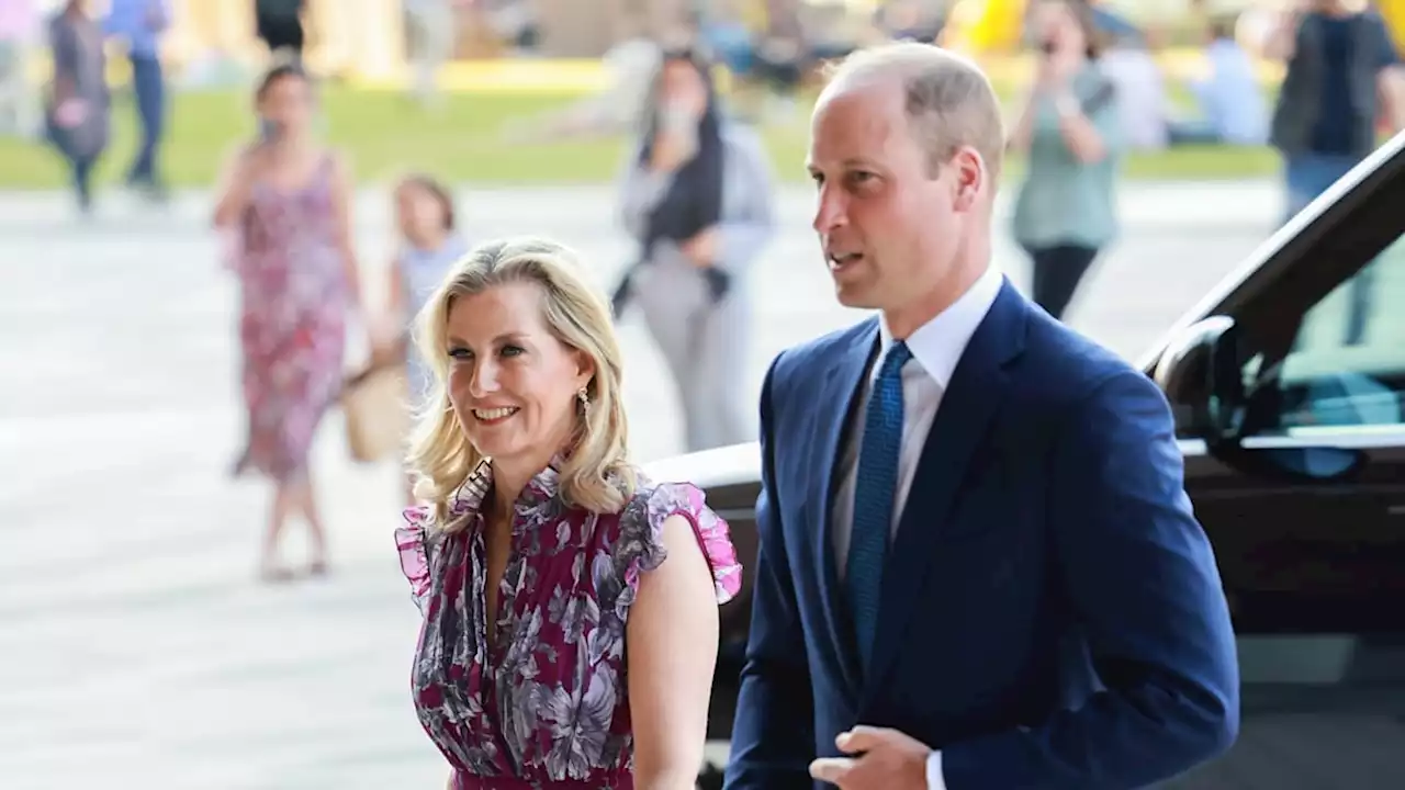 Prince William and Duchess Sophie's rare royal outing - fans react