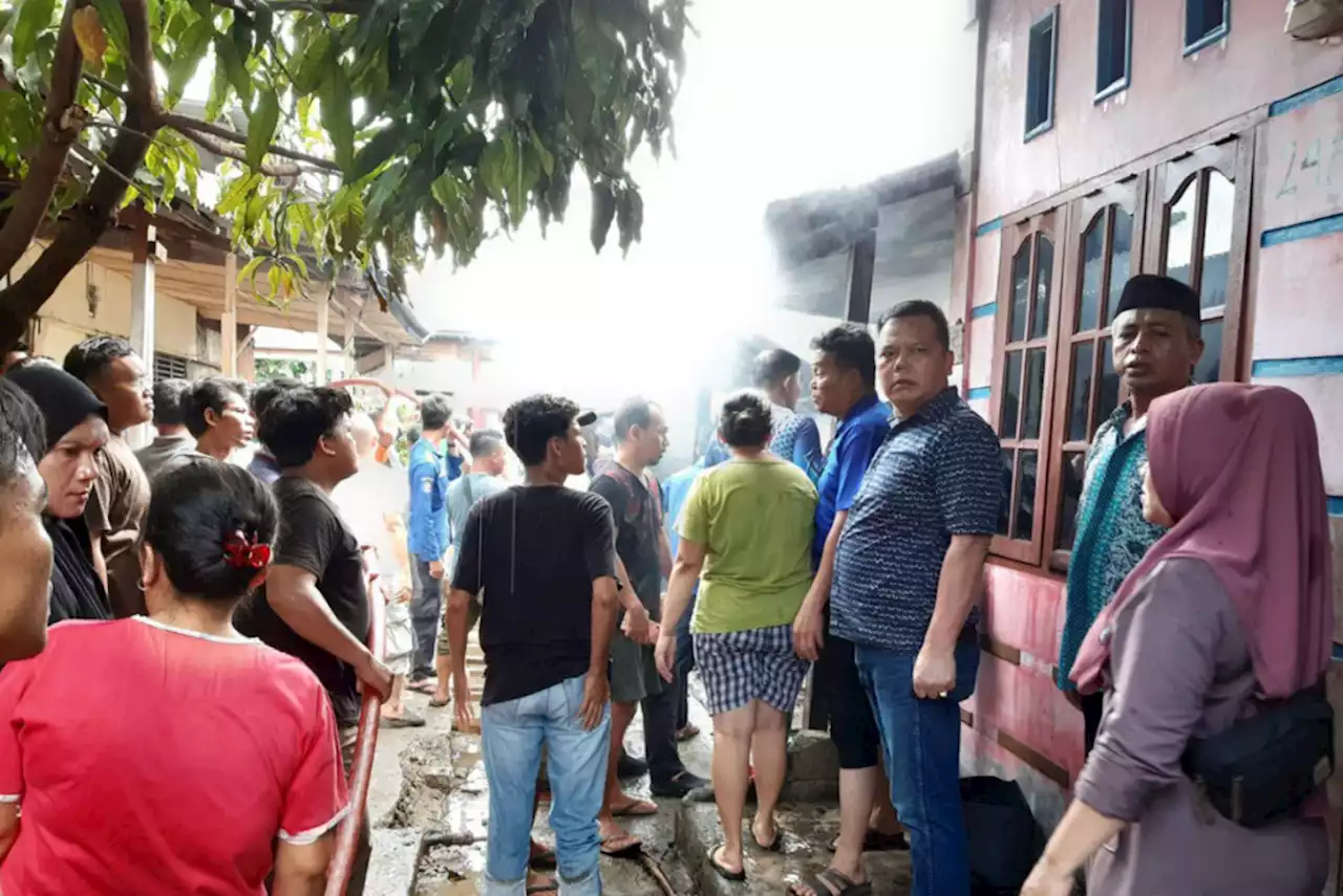 Dua Rumah Terbakar di Sibolga