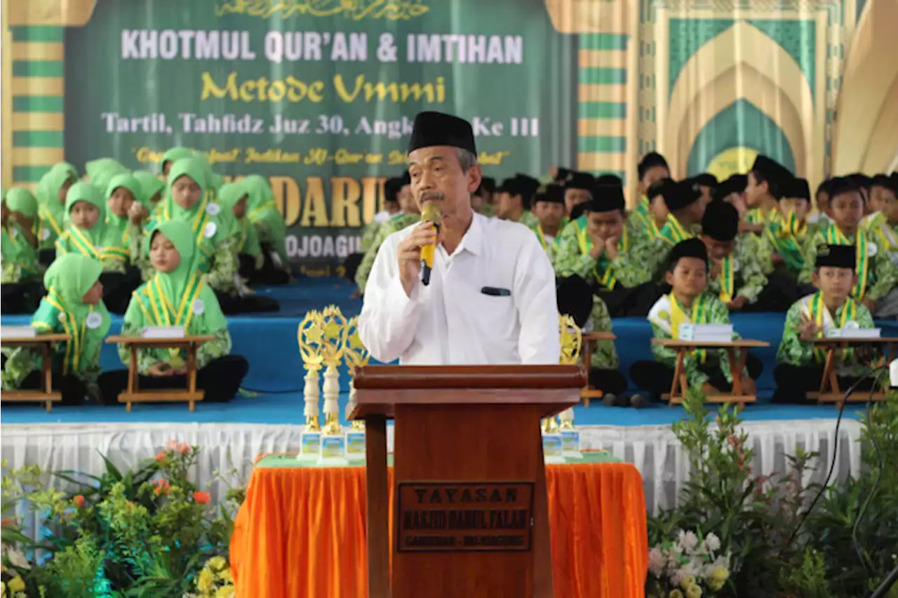 MI Plus Darul Falah Gambiran Mojoagung Lepas 58 Santri, Minimal Hafal 1 Juz