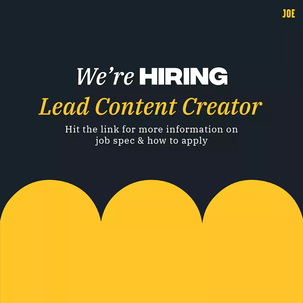 Greencastle Media Group hiring Lead Content Creator (JOE/ HER/ LOVIN - GMG) in Dublin, County Dublin, Ireland | LinkedIn