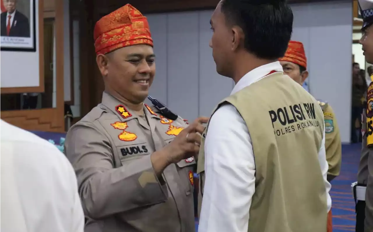 328 Polisi RW Polres Rohul Dikukuhkan, AKBP Budi: Siap Layani Masyarakat dengan Presisi