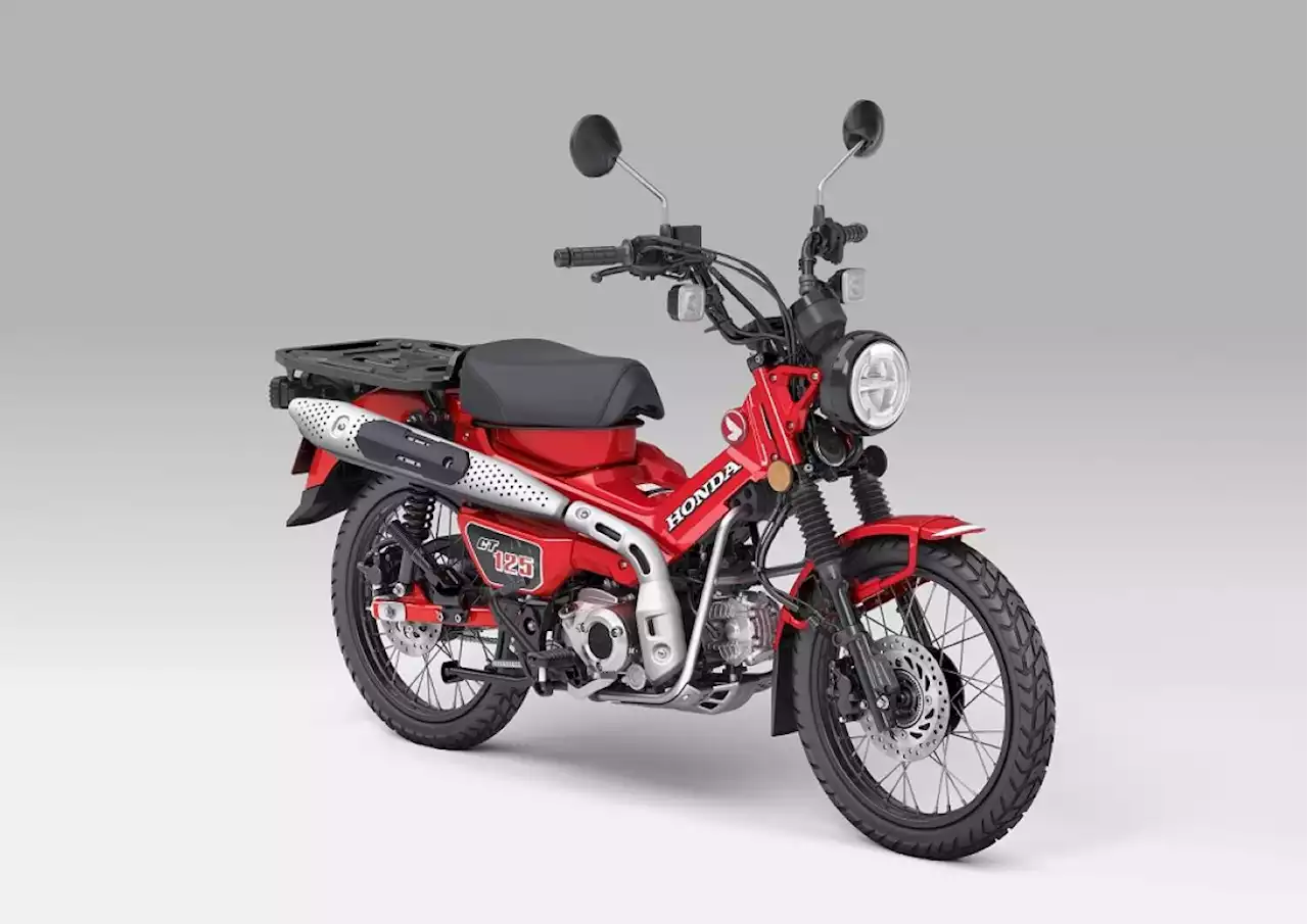 Motor Bebek Trekking Honda CT125 Meluncur dengan Desain Terbaru, Harganya Bikin Kaget