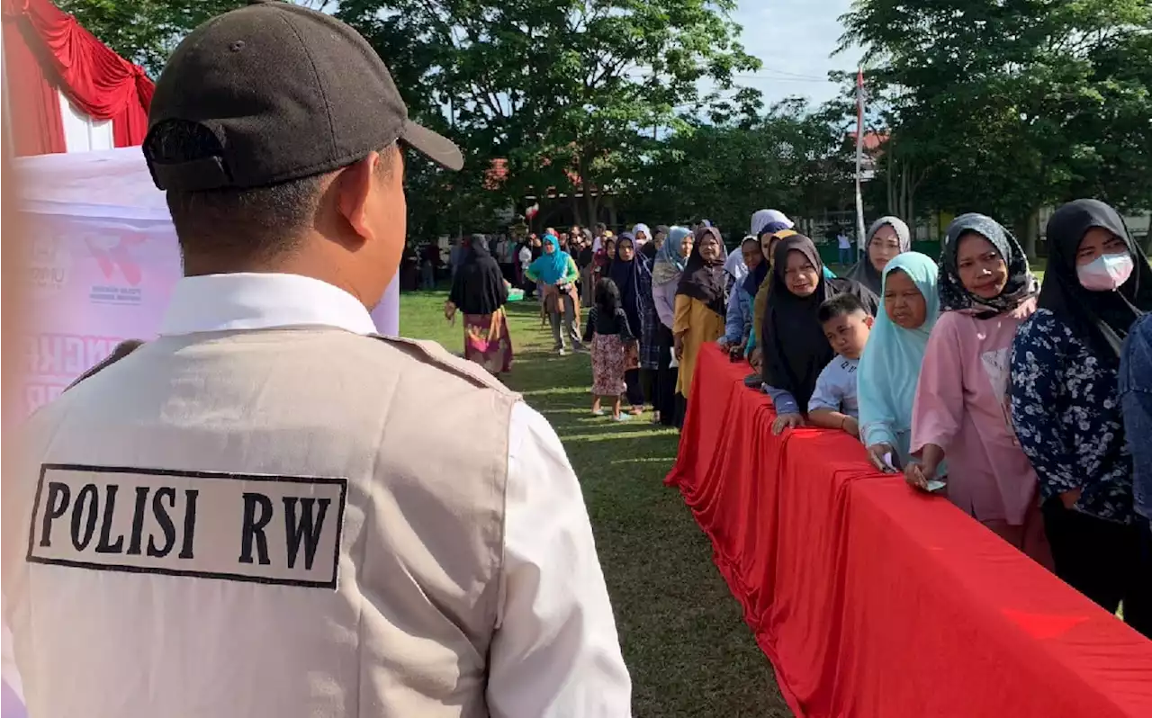 Polisi RW Polres Kampar Langsung Beraksi, Ratusan Masyarakat Dilayani