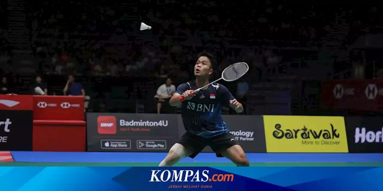 Hasil Indonesia Open 2023: Kandaskan Veteran Denmark, Ginting Susul Jonatan Christie ke 16 Besar