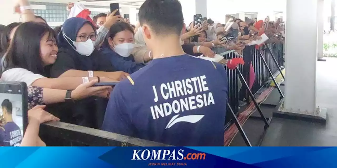 Indonesia Open 2023, Saat Jonatan Christie Jumpa Fans Dadakan...