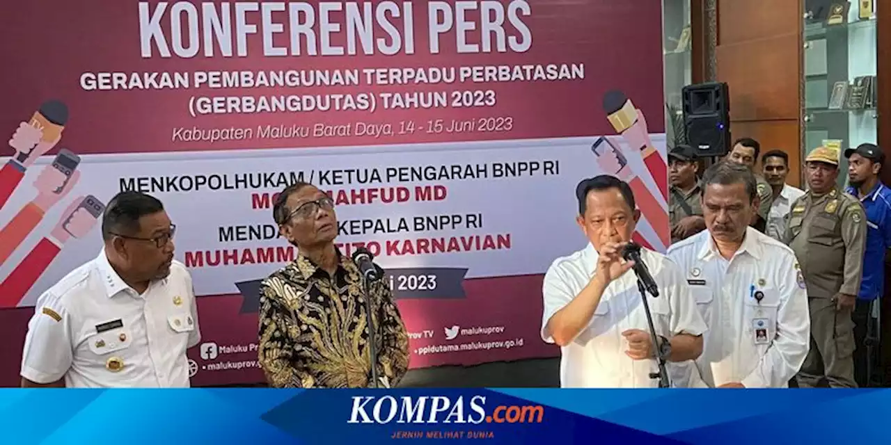 Program Gerakan Pembangunan Terpadu Perbatasan, Maluku Dapat Rp 760 Miliar