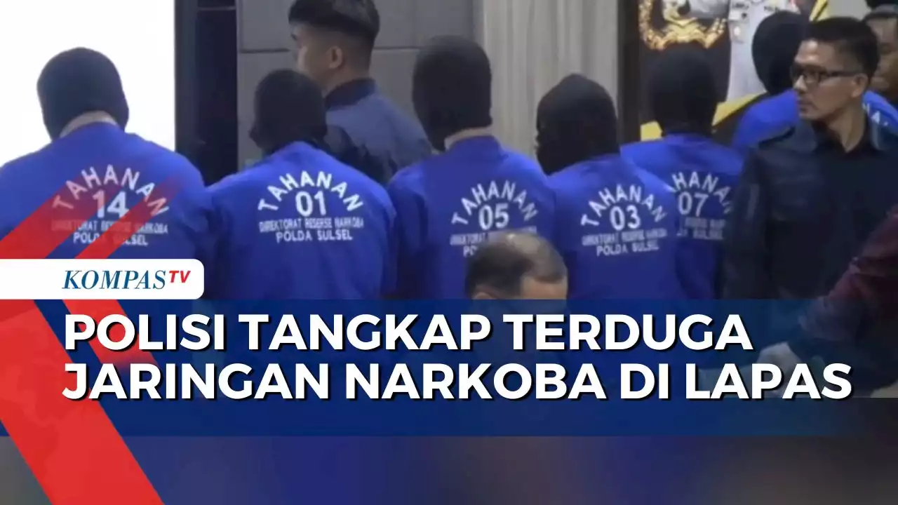 Jaringan Narkoba yang Miliki Brankas dalam Kampus UNM Ditangkap di Rutan Kelas II B Jeneponto