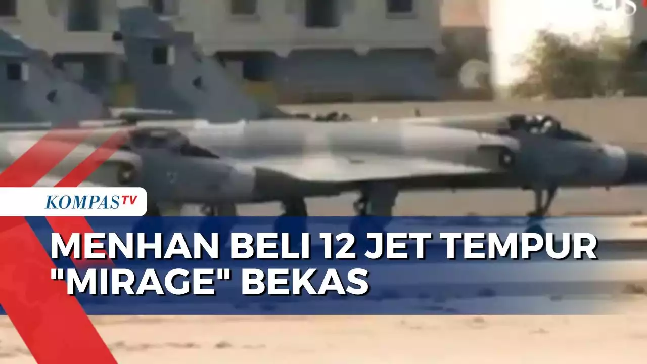 Menhan Beli 12 Jet Tempur 'Mirage' Bekas untuk Operasional TNI AU Sementara, Hingga Rafale Datang