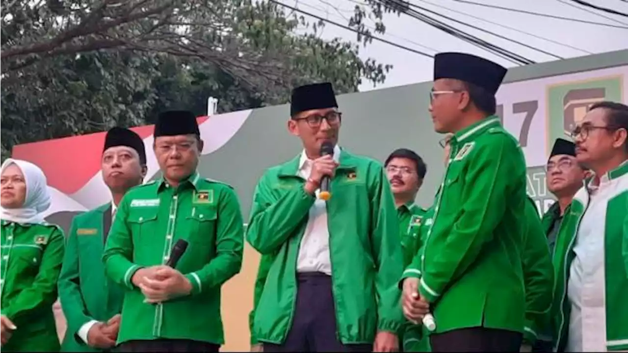 Resmi Gabung PPP, Mardiono Sebut Sandiaga Uno akan 'Diospek' dengan Tugas Berat