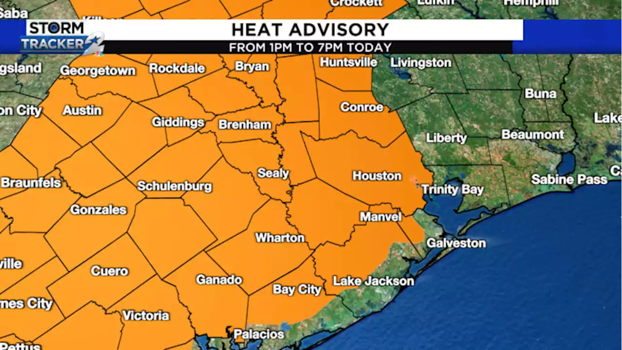 Dangerous heat this afternoon in Houston: Keep up with latest advisories