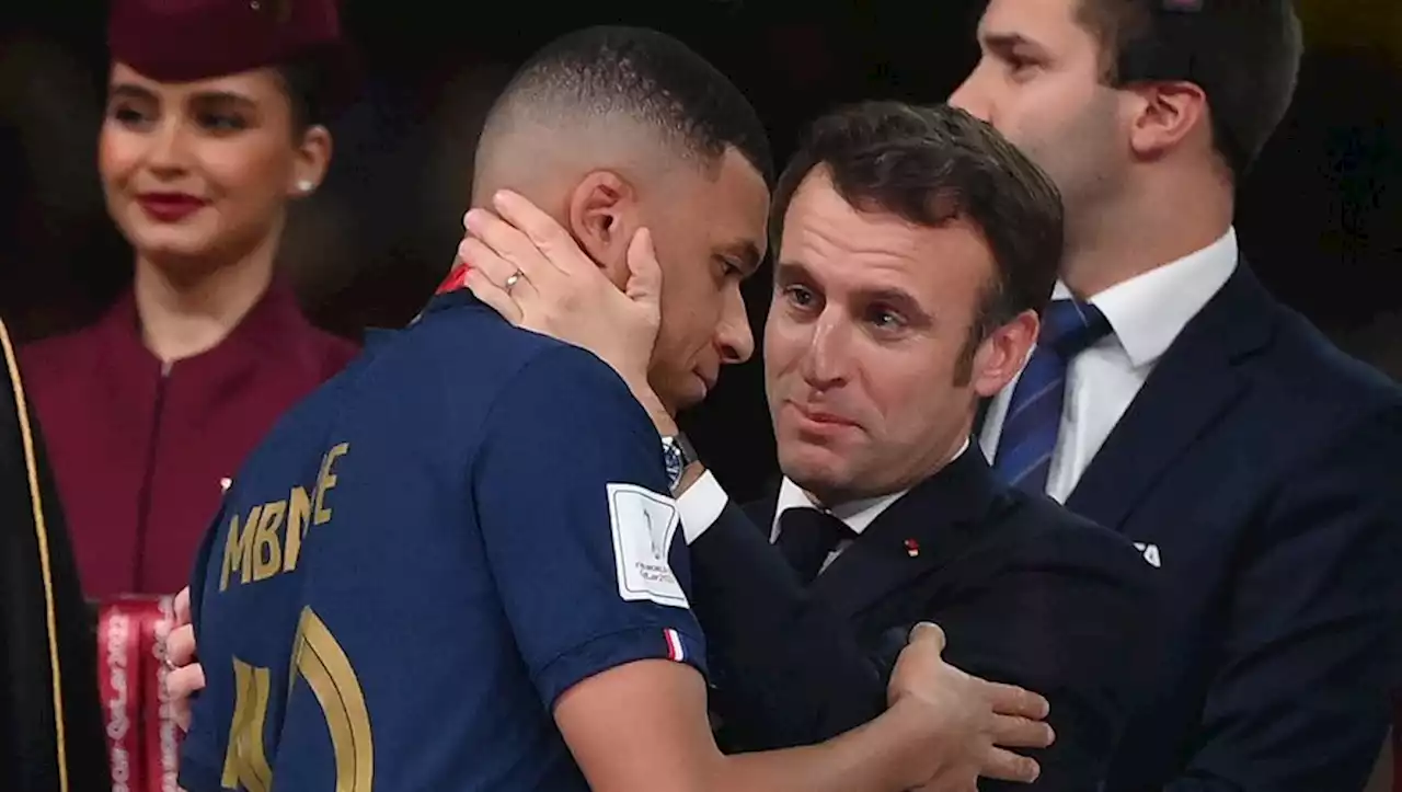 Football : Emmanuel Macron va 'essayer de pousser' pour que Kylian Mbappé reste au PSG