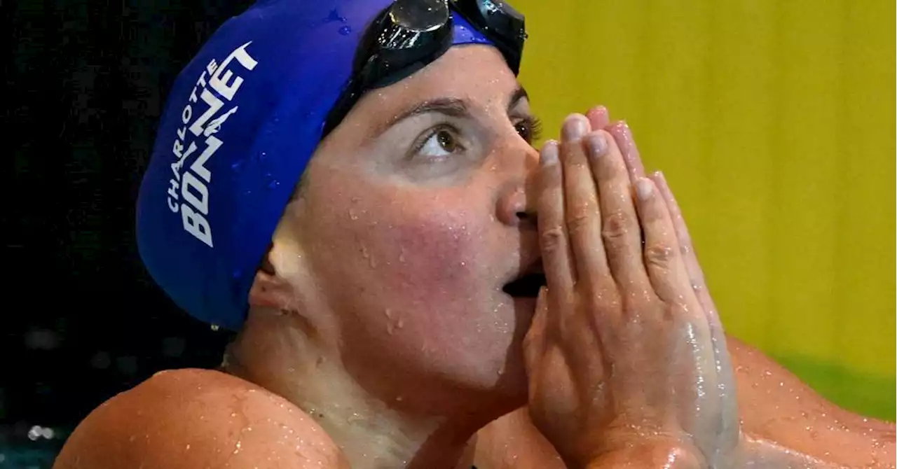 Natation : nouveau record de France pour Charlotte Bonnet sur 100 m brasse